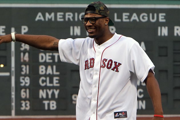 Marcus Smart Takes the Mound, Meets David Ortiz...