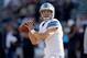 OAKLAND, CA - AUGUST 15: Matthew Stafford #9 of the Detroit Lions warms up before thier preseason game against the Oakland Raiders at O.co Coliseum on August 15, 2014 in Oakland, California. (Photo by Ezra Shaw/Getty Images)