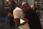 Tyson and Jon Jones Slap Box at WWE SummerSlam