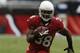 Arizona Cardinals running back Andre Ellington (38) during the first half of an NFL football game against the St. Louis Rams, Sunday, Dec. 8, 2013, in Glendale, Ariz. (AP Photo/Rick Scuteri)