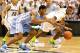 Sophomore Isaiah Hicks was the star of North Carolina's exhibition trip to the Bahamas.