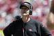 Head coach Jim Harbaugh cannot be impressed with the 49ers' first two preseason losses in 2014.