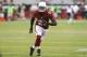 Arizona Cardinals cornerback Patrick Peterson (21) warms up prior to an NFL preseason football game against the Houston Texans, Saturday, Aug. 9, 2014, in Glendale, Ariz. (AP Photo/Rick Scuteri)