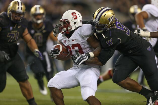 Senior Defensive End Andrew Hudson Eager to Rewrite Ending to His UW Career