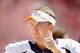 SANTA CLARA, CA - AUGUST 17: Quarterback Peyton Manning #18 of the Denver Broncos stands on the sidelines during their preseason game against the San Francisco 49ers at Levi's Stadium on August 17, 2014 in Santa Clara, California. (Photo by Ezra Shaw/Getty Images)