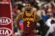 Feb 18, 2014; Philadelphia, PA, USA; Cleveland Cavaliers guard Kyrie Irving (2) during the third quarter against the Philadelphia 76ers at the Wells Fargo Center. The Cavaliers defeated the Sixers 114-85. Mandatory Credit: Howard Smith-USA TODAY Sports