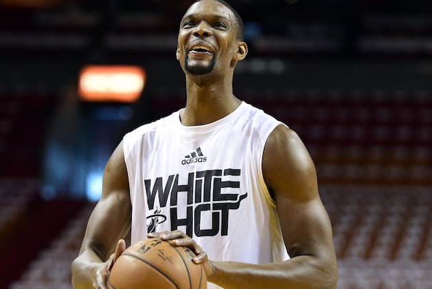 Is Chris Bosh Training Like a Leader Should?