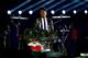 EAST RUTHERFORD, NJ - FEBRUARY 02: Bruno Mars performs during the Pepsi Super Bowl XLVIII Halftime Show at MetLife Stadium on February 2, 2014 in East Rutherford, New Jersey. (Photo by Elsa/Getty Images)