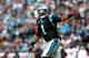 CHARLOTTE, NC - DECEMBER 01: Cam Newton #1 of the Carolina Panthers during their game at Bank of America Stadium on December 1, 2013 in Charlotte, North Carolina. (Photo by Streeter Lecka/Getty Images)