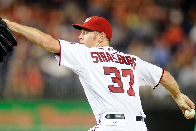 Strasburg Goes 8 Strong, Nats Rout D-Backs