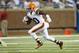 Cleveland Browns running back Terrance West (20) runs the ball against the Detroit Lions during a preseason NFL football game at Ford Field in Detroit, Saturday, Aug. 9, 2014. (AP Photo/Rick Osentoski)