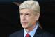 Arsenal's coach Arsene Wenger watches the game during their Champions League play-off first leg soccer match with Besiktas in Istanbul, Turkey, Tuesday, Aug. 19, 2014. (AP Photo)