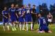 BURNLEY, ENGLAND - AUGUST 18: Chelsea players appeal to Referee Michael Oliver, as he books Diego Costa of Chelsea for diving during the Barclays Premier League match between Burnley and Chelsea at Turf Moor on August 18, 2014 in Burnley, England. (Photo by Laurence Griffiths/Getty Images)