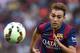 GENEVA, SWITZERLAND - AUGUST 06: Munir El Haddadi of FC Barcelona in action during the pre-season friendly match between FC Barcelona and SSC Napoli on August 6, 2014 in Geneva, Switzerland. (Photo by Valerio Pennicino/Getty Images)