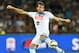 NAPLES, ITALY - AUGUST 11: Michu of Napoli in action during the pre-season friendly match between SSC Napoli and Paris Saint-Germain FC at Stadio San Paolo on August 11, 2014 in Naples, Italy. (Photo by Giuseppe Bellini/Getty Images)