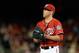 WASHINGTON, DC - MAY 25: Drew Storen #22 of the Washington Nationals reacts in the eighth inning during a game against the Philadelphia Phillies at Nationals Park on May 25, 2013 in Washington, DC. (Photo by Patrick McDermott/Getty Images)