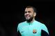 BARCELONA, SPAIN - NOVEMBER 01: Dani Alves of FC Barcelona looks on during the warm up prior to the La Liga match between FC Barcelona and RCD Espanyol at Camp Nou on November 1, 2013 in Barcelona, Spain. (Photo by David Ramos/Getty Images)