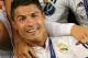 CARDIFF, WALES - AUGUST 12: Cristiano Ronaldo of Real Madrid gestures during the UEFA Super Cup match between Real Madrid and Sevilla at Cardiff City Stadium on August 12, 2014 Cardiff, Wales. (Photo by Ian MacNicol/Getty Images)
