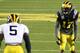 No.5 Jabrill Peppers and No. 17 Freddy Canteen