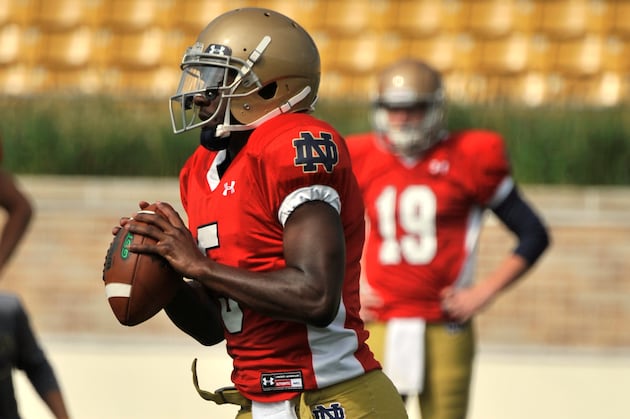Read Option Becomes 'Second Nature' for Everett Golson