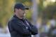 Southern California coach Steve Sarkisian watches his players train during NCAA college football practice Wednesday, Aug. 20, 2014, in Los Angeles. (AP Photo/Jae C. Hong)