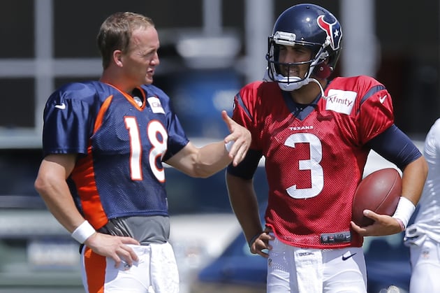 Peyton Manning Offers Some Advice to Rookie QB Tom Savage