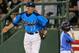 SOUTH WILLIAMSPORT, PA - AUGUST 20: Brennan Holligan #27 of Nevada celebrates after forcing out a Pennsylvania batter for the third out of the fourth inning during the United States division game at the Little League World Series tournament at Lamade Stadium on August 20, 2014 in South Williamsport, Pennsylvania. (Photo by Rob Carr/Getty Images)