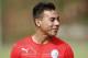 Chile's Eduardo Vargas takes part of a training session at Toca da Raposa 2 center in Belo Horizonte, Brazil, Thursday, June 19, 2014. Chile plays in group B of the 2014 soccer World Cup. (AP Photo/Victor R. Caivano)