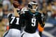 Foles will have both Jeremy Maclin and Riley Cooper for the first time this preseason.