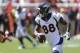 Denver Broncos wide receiver Demaryius Thomas (88) runs against the San Francisco 49ers during the first quarter of an NFL preseason football game in Santa Clara, Calif., Sunday, Aug. 17, 2014. (AP Photo/Ben Margot)