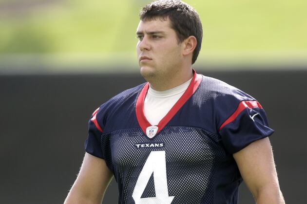 RANDY BULLOCK LEADING for the KICKING DUTIES