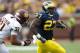 Derrick Green wants to be the No. 1 RB, and so does De'Veon Smith. But neither would mind if the other guy won the job.