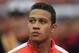 Netherlands' Memphis Depay lines up prior to the international friendly soccer match between Netherlands and Ecuador at ArenA stadium in Amsterdam, Netherlands, Saturday, May 17, 2014. (AP Photo/Peter Dejong)