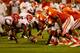CLEMSON, SC - AUGUST 31: A general view of the Georgia Bulldogs versus Clemson Tigers during their game at Memorial Stadium on August 31, 2013 in Clemson, South Carolina. (Photo by Streeter Lecka/Getty Images)