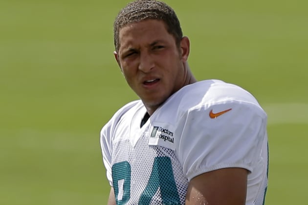 Report: Dolphins Waive 2012 3rd-Rounder Egnew