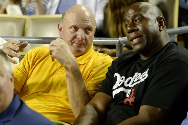 Ballmer Stays Busy Following Fan Festival