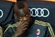 MILAN, ITALY - MAY 18: Mario Balotelli of AC Milan looks on prior to the Serie A match between AC Milan and US Sassuolo Calcio at San Siro Stadium on May 18, 2014 in Milan, Italy. (Photo by Claudio Villa/Getty Images)