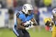 Tennessee Titans running back Bishop Sankey (20) runs the ball in the third quarter of a preseason NFL football game against the Green Bay Packers Saturday, Aug. 9, 2014, in Nashville, Tenn. (AP Photo/Wade Payne)