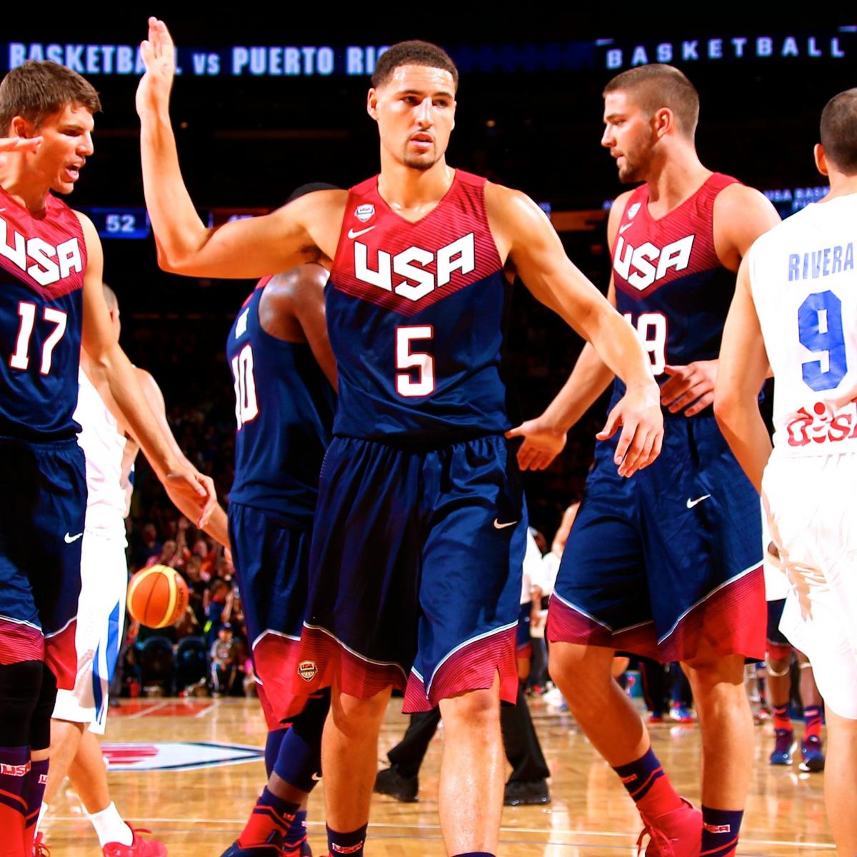 USA Basketball vs. Puerto Rico Live Score and Highlights Bleacher Report