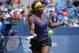 CINCINNATI, OH - AUGUST 17: Serena Williams returns to Ana Ivanovic of Serbia during a final match on day 9 of the Western & Southern Open at the Linder Family Tennis Center on August 17, 2014 in Cincinnati, Ohio. (Photo by Jonathan Moore/Getty Images)