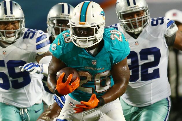 Knowshon Moreno Flashes Talent in Debut with Dolphins