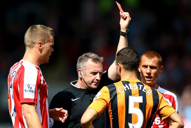 Goal-Line Technology Helps Ryan Shawcross Cancel Nikica Jelavic Strike