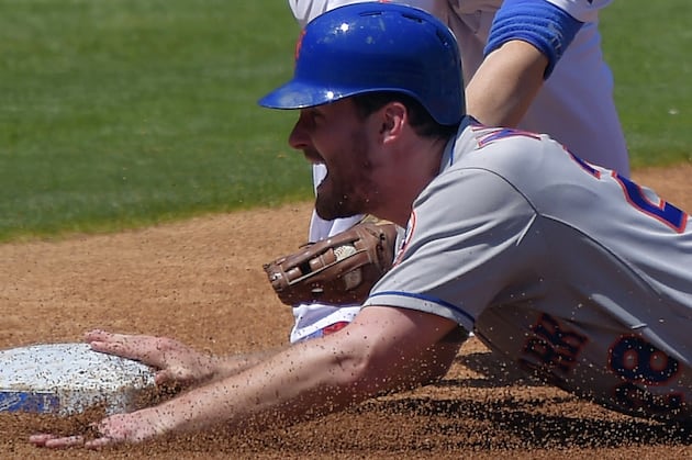 David Wright Leaves Game with 'muscle Spasm,' Lucas Duda Homers Twice