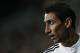 Real Madrid's Angel Di Maria from Argentina reacts during a Spanish Super Cup soccer match against Atletico Madrid at Santiago Bernabeu stadium in Madrid, Spain, Tuesday, Aug. 19, 2014 . (AP Photo/Daniel Ochoa de Olza)