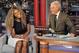 Serena Williams appears as a guest on the David Letterman Show just days prior to the start of the 2014 U.S. Open.