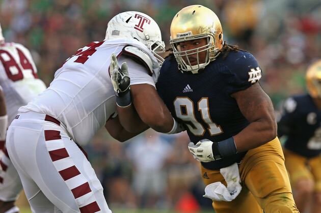 Notre Dame DT Sheldon Day Embraces the Pressure