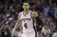 San Antonio Spurs' Danny Green (4) during the first half of Game 2 of a Western Conference semifinal NBA basketball playoff series against the Portland Trail Blazers, Thursday, May 8, 2014, in San Antonio. (AP Photo/Eric Gay)