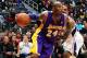 ATLANTA, GA - DECEMBER 16: Kobe Bryant #24 of the Los Angeles Lakers drives to the basket against the Atlanta Hawks on December 16, 2013 at Philips Arena in Atlanta, Georgia. NOTE TO USER: User expressly acknowledges and agrees that, by downloading and/or using this Photograph, user is consenting to the terms and conditions of the Getty Images License Agreement. Mandatory Copyright Notice: Copyright 2013 NBAE (Photo by Scott Cunningham/NBAE via Getty Images)