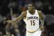 Jan 28, 2014; Cleveland, OH, USA; Cleveland Cavaliers small forward Anthony Bennett reacts in the fourth quarter against the New Orleans Pelicans at Quicken Loans Arena. Mandatory Credit: David Richard-USA TODAY Sports