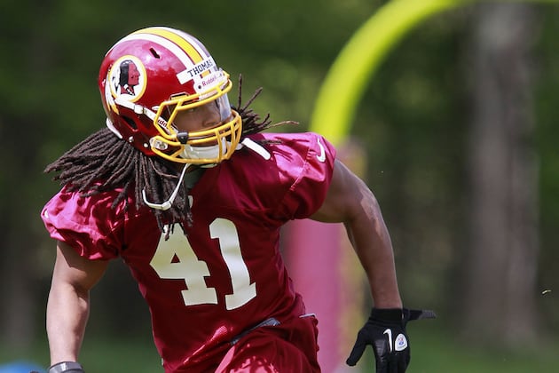Redskins Safety Phillip Thomas Having Foot Examined